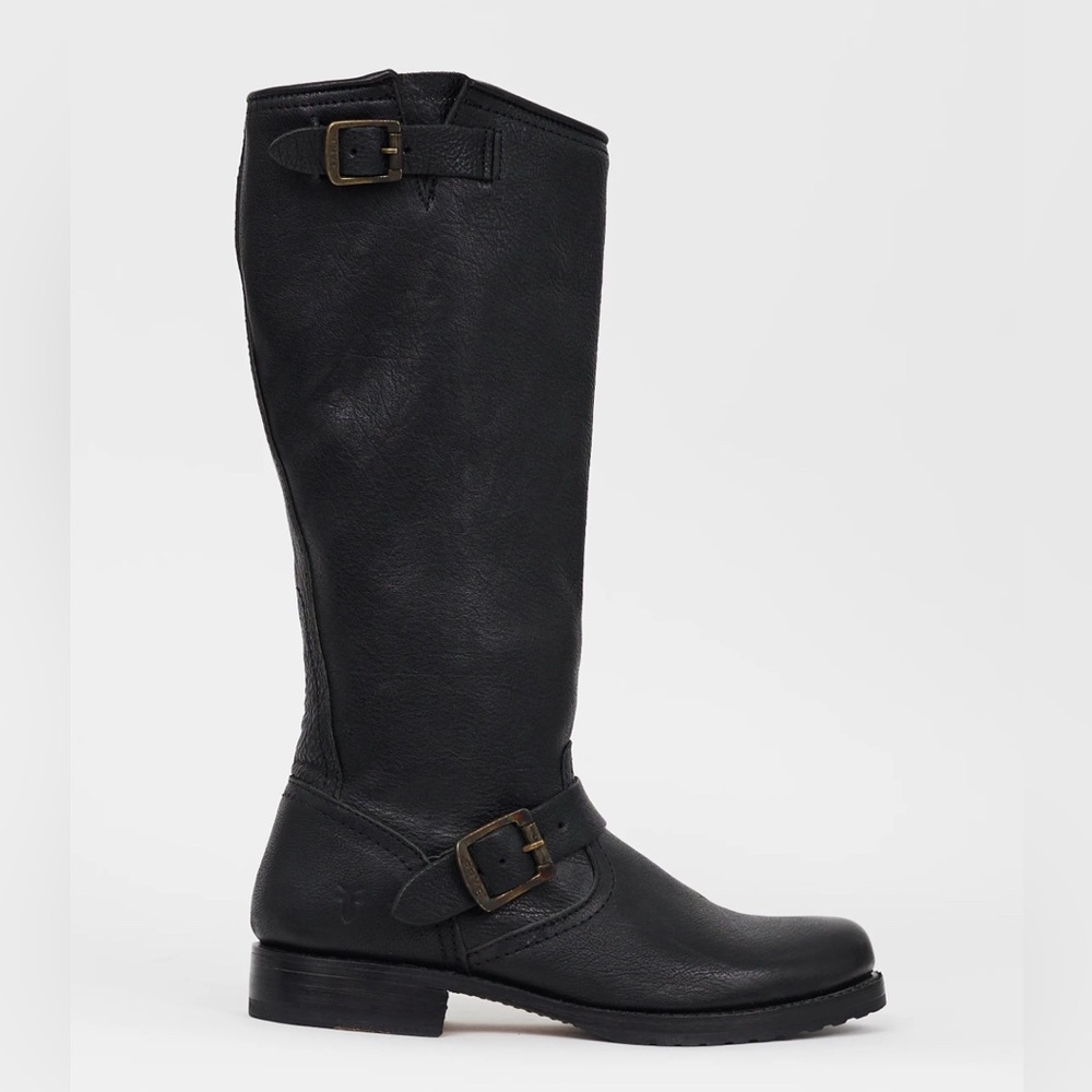 Frye Vintage Veronica Boots (WIDE CALF) – Black  – Size 8.5M